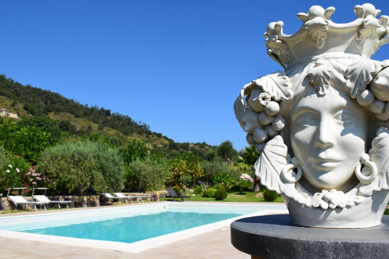 Taormina Villa Ibiscus Alcantara Gaggi Exterior foto